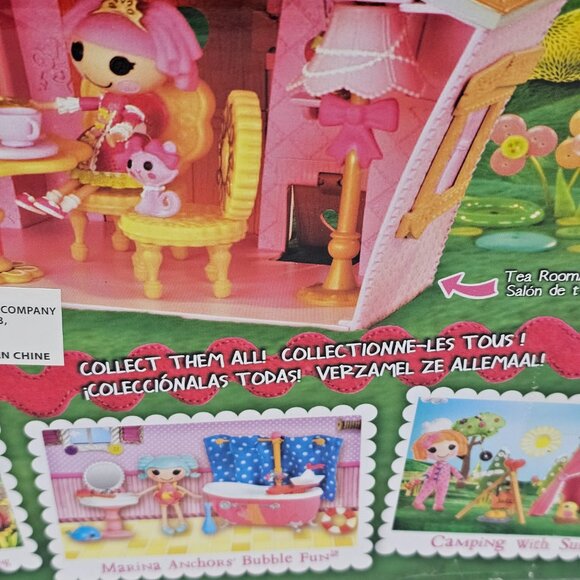 New Lalaloopsy Mini Sew Sweet Dollhouse Playhouse Doll House Blossom Flowerpot + - Picture 14 of 16